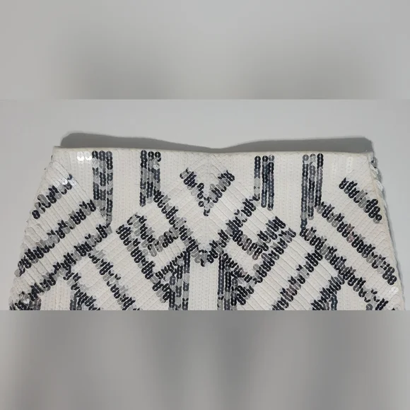 NWT Express Sequin Mini Skirt - Picture 5 of 6